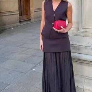 UNWORN ZARA SKIRT AND TOP (CAN BUY AS A SET OR SEPARATES)